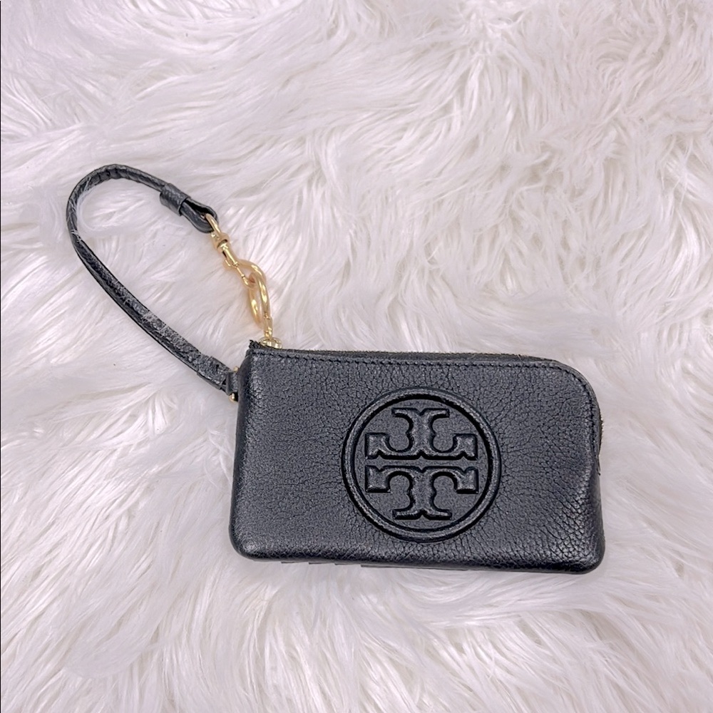 Tory Burch Perry Bombé Leather Card Case